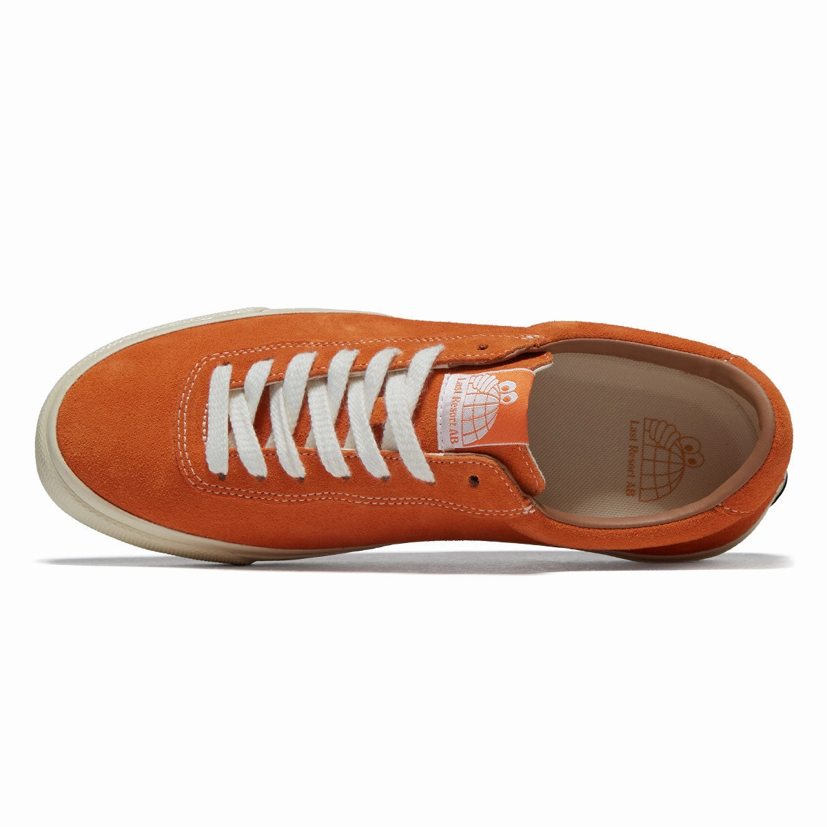 Fast Ride Last Resort AB VM001 Suede Lo Shoes - Sunset Orange/White