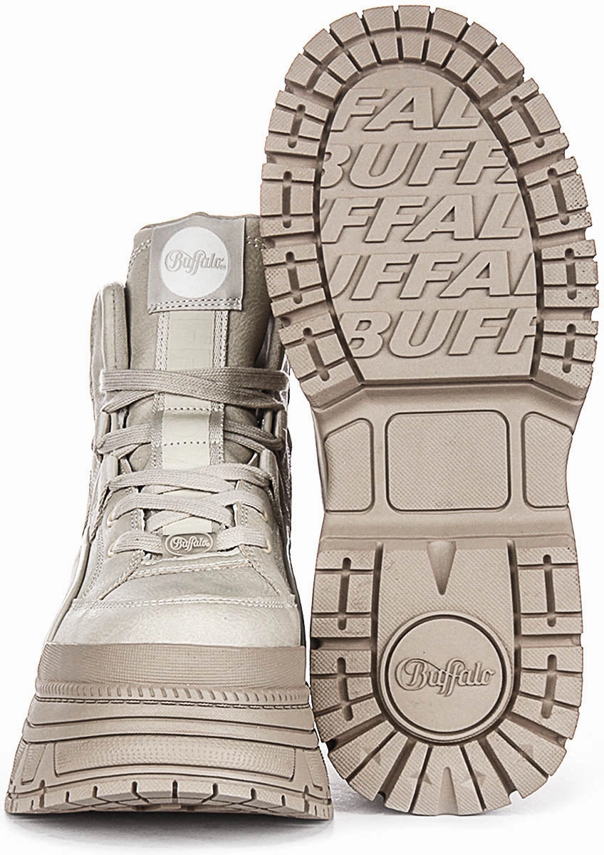 Fast Stride Buffalo Fushion Hybrid Mid In Cream For Women