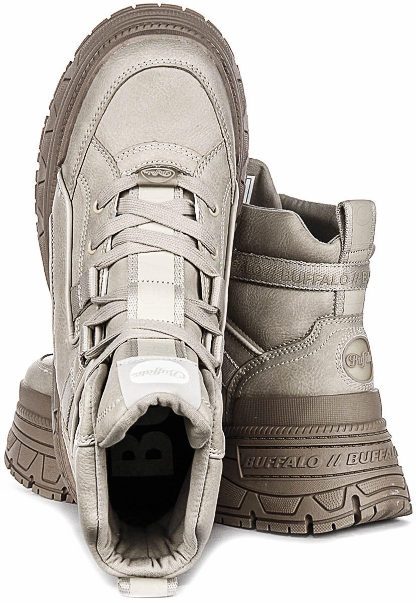 Fast Stride Buffalo Fushion Hybrid Mid In Cream For Women