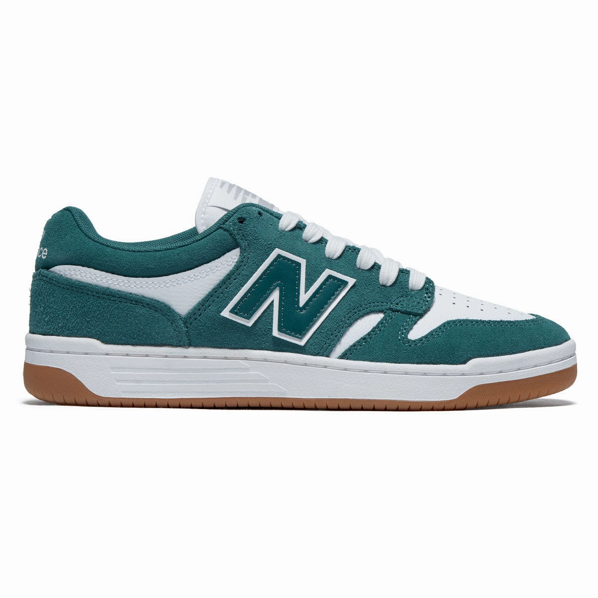Easy Comfort Skater All Day New Balance 480 Shoes - Vintage Teal/White