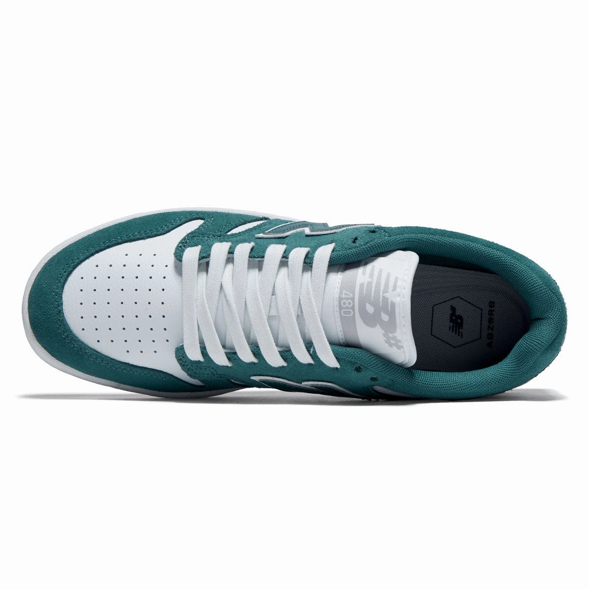 Fast Turn New Balance 480 Shoes - Vintage Teal/White