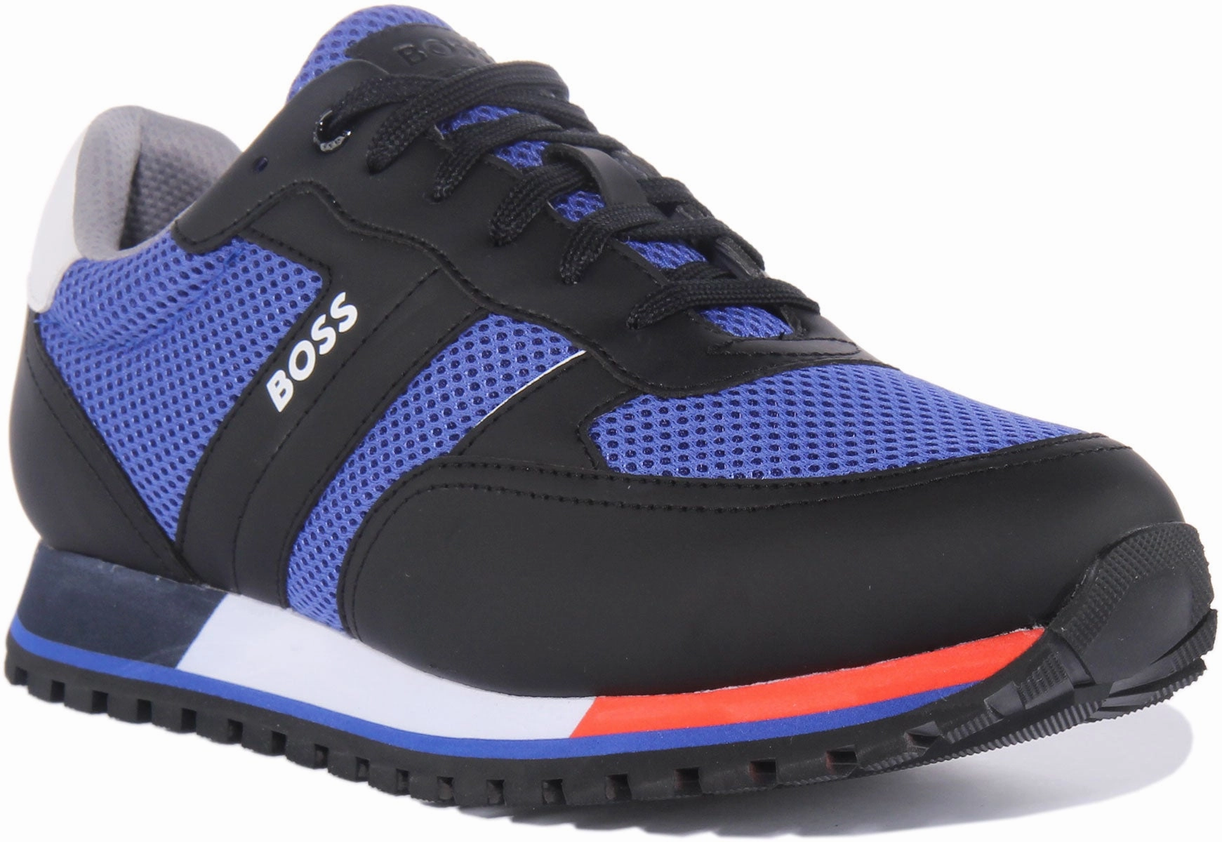 Boss Parker Run In Navy Blue For Men Gym Training