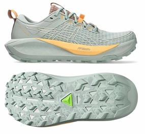 Elegant shock absorption ASICS Gel Trabuco 13 (Lichen Rock/Cream) Womens