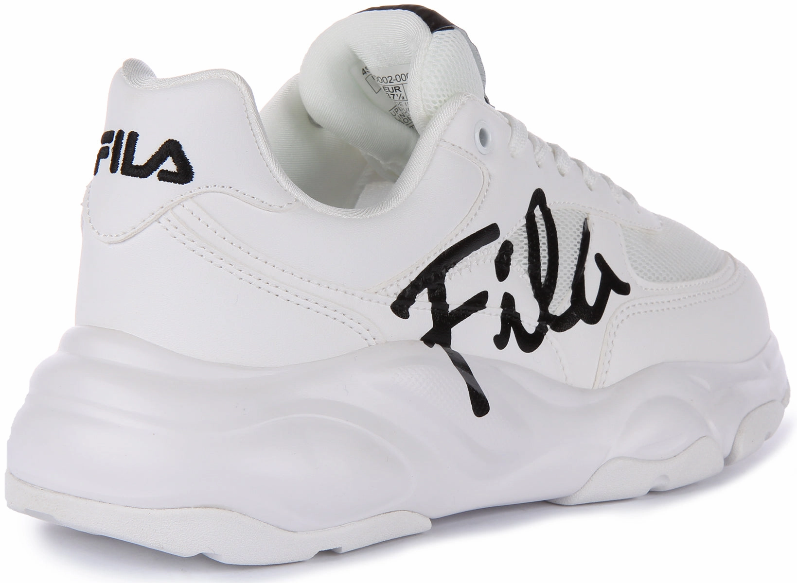 Fila Astro Logo In White Flow Mesh