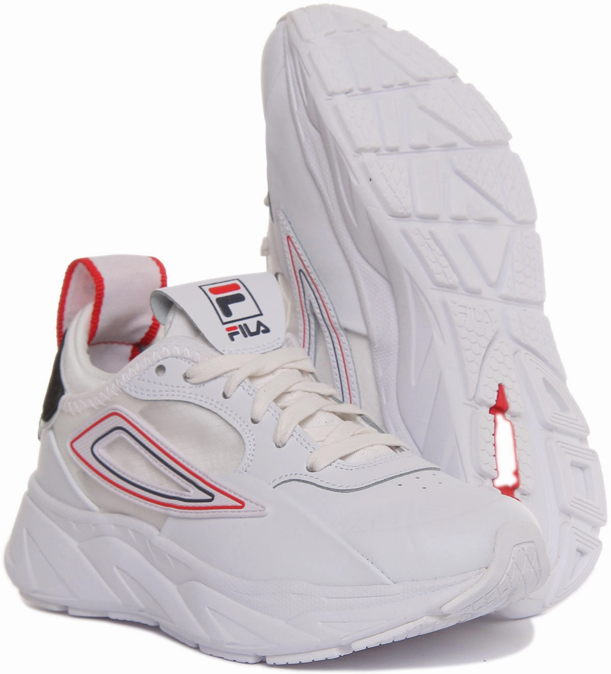 Fila Disruptor King In White For Women Sweat Resistant