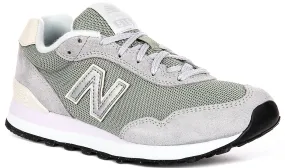 New Balance WL515 MGG In Green For Women Easy to slip on and off while maintaining a secure fit Foot Support