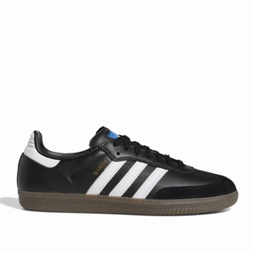 Adidas Samba ADV Black/White/Gum disc golf shoes