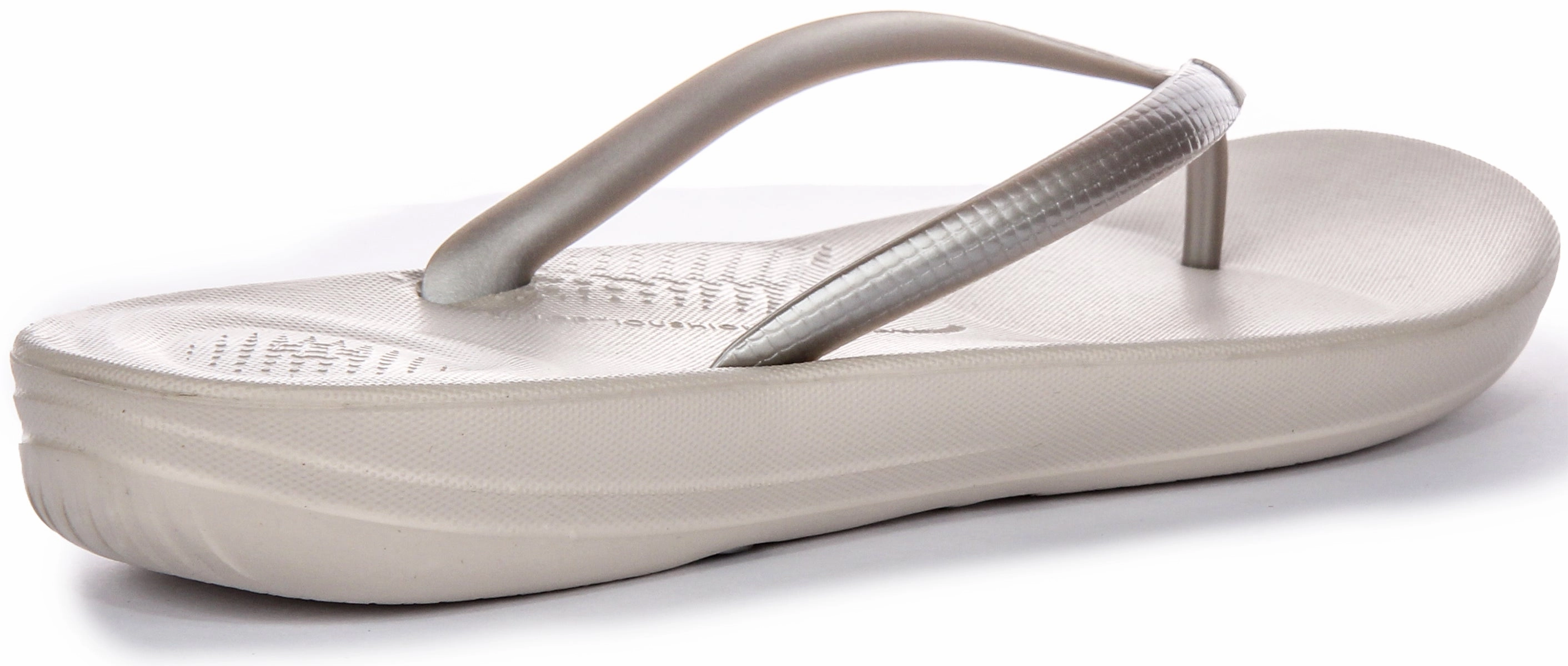 Fitflop Iqushion Ergono In Silver For Women Chic Comfort
