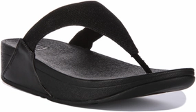 Park Relax Style Fitflop Lulu Shimmerlux In Black For Women