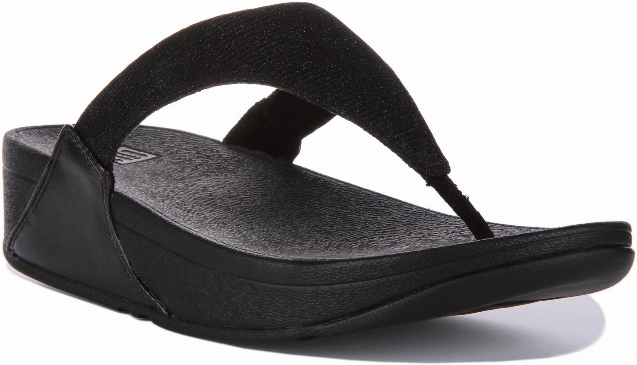 Park Relax Style Fitflop Lulu Shimmerlux In Black For Women