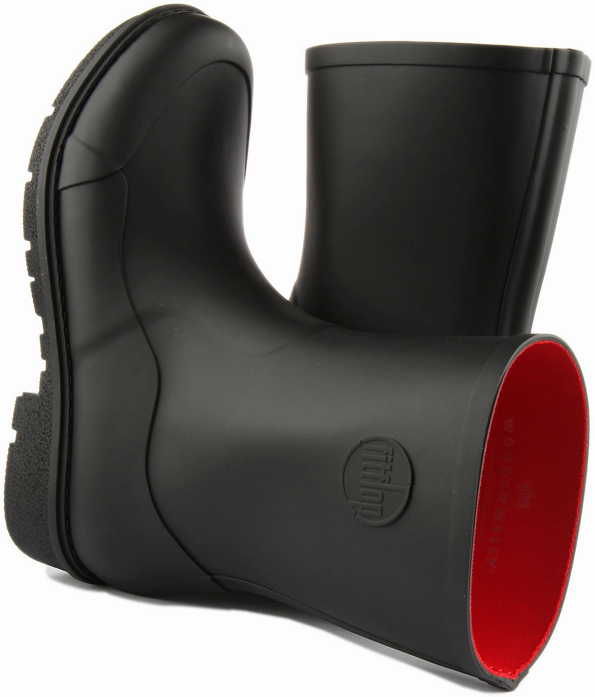 Fitflop Wonderwelly Boot In Black For Women Urban Ready