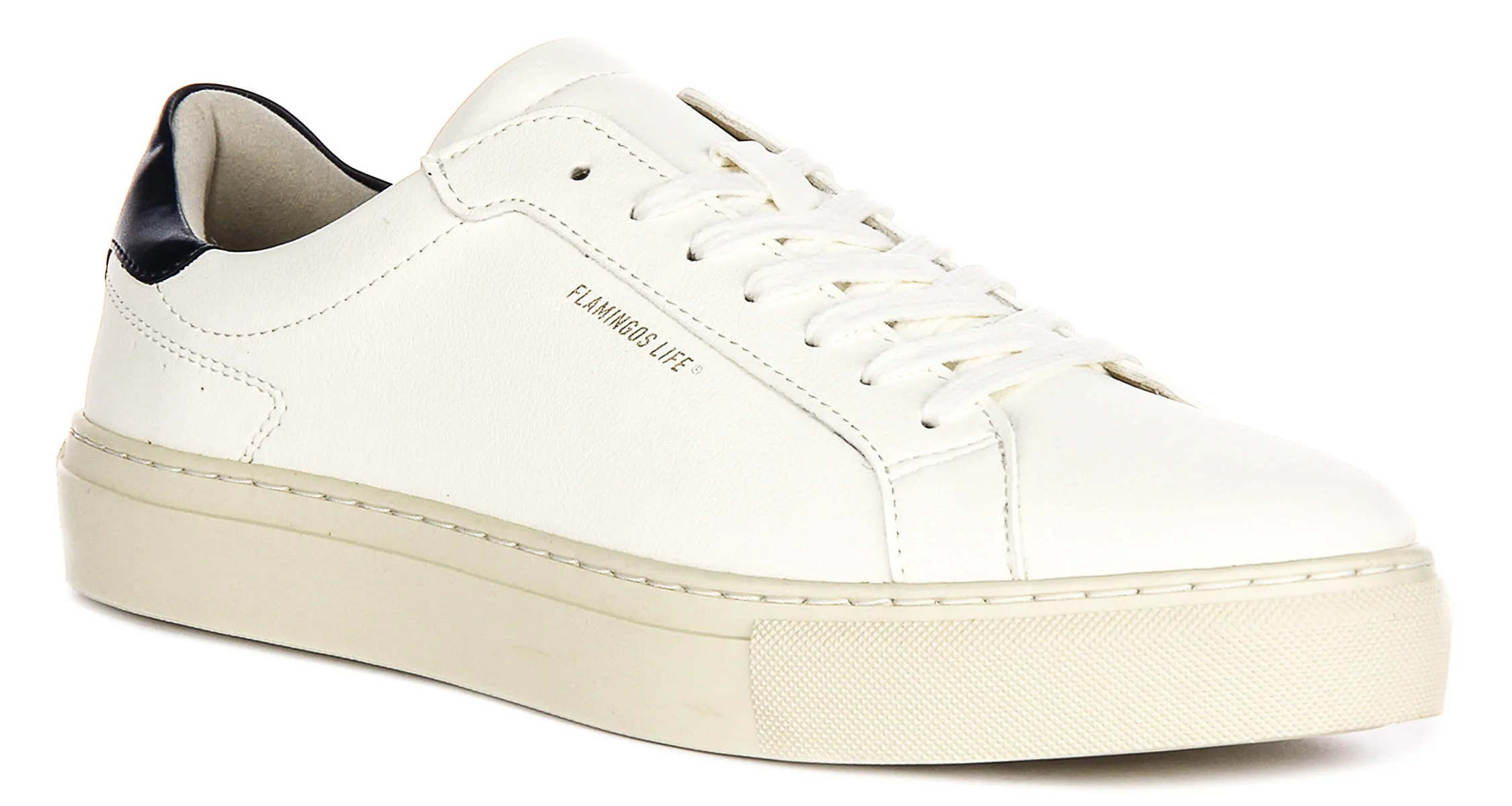 Flamingos Life Hampton Court In White Blue Mesh Upper Outdoor Workout