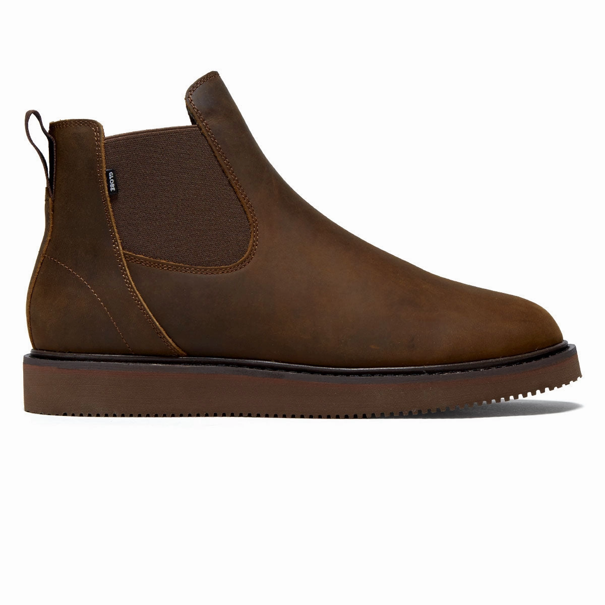 Modern Ride Skater Vibe Globe Dover II Vibram Shoes - Brown Crazyhorse