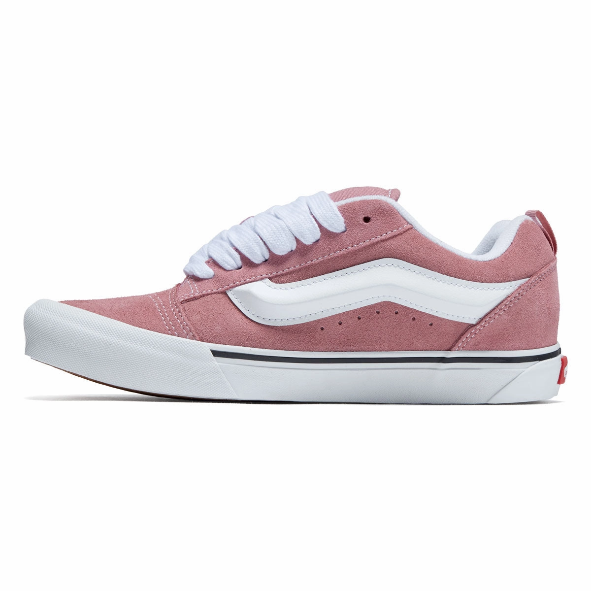 Flat Walk Vans Knu Skool Shoes - Color Theory Foxglove