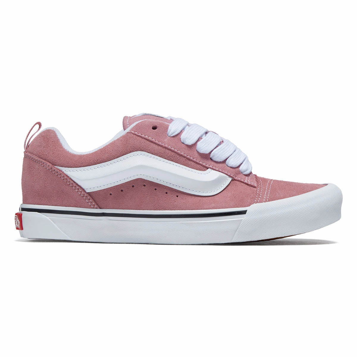 Smooth Cushion Lightweight Style Vans Knu Skool Shoes - Color Theory Foxglove