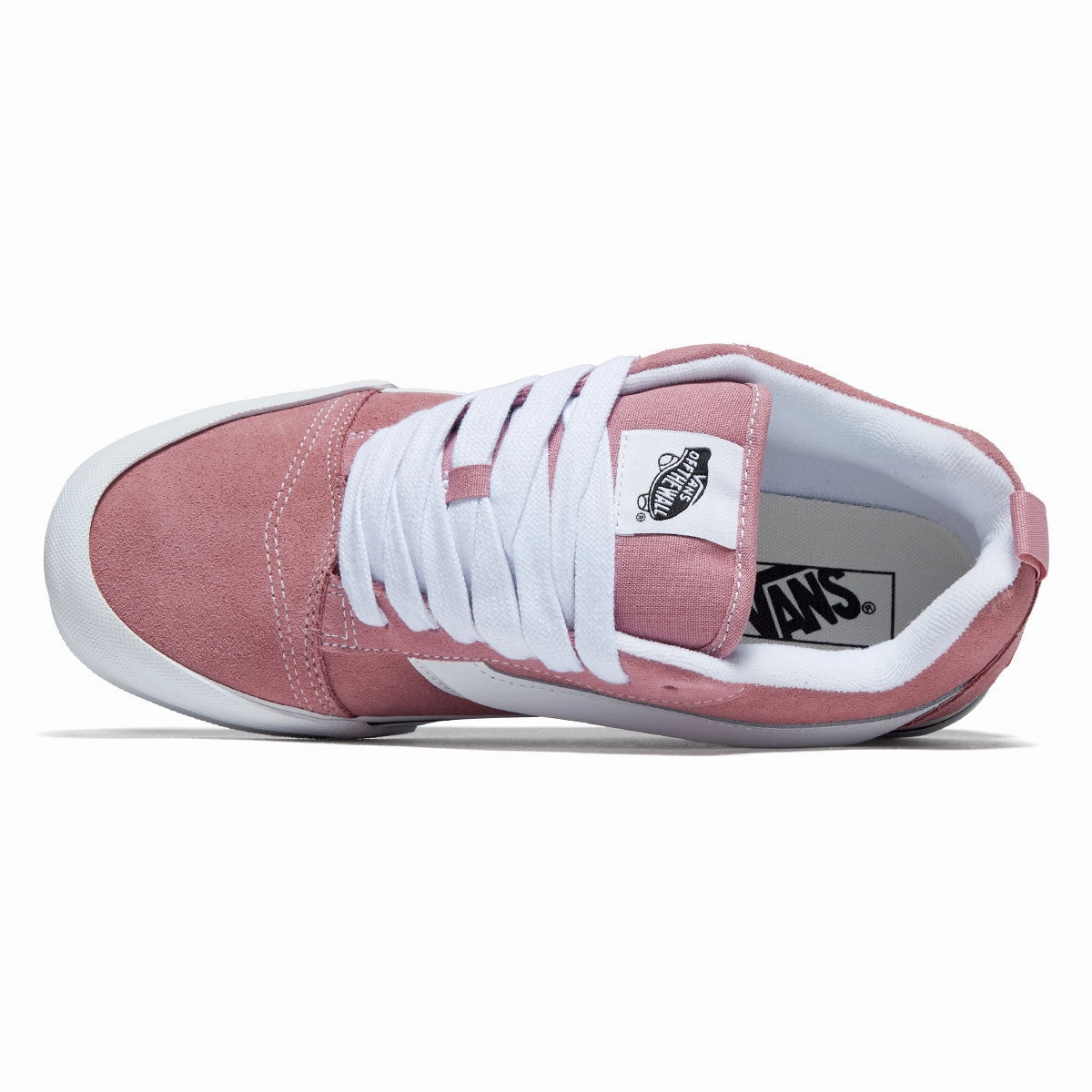 Flat Walk Vans Knu Skool Shoes - Color Theory Foxglove