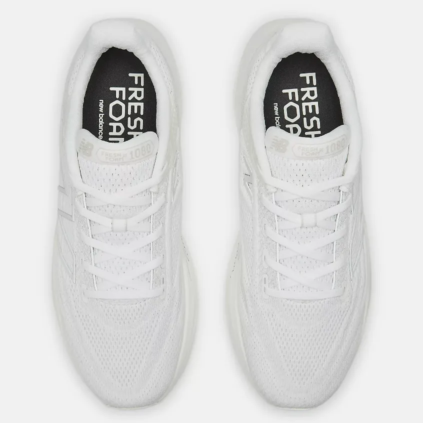 Flex Wear NEW BALANCE Fresh Foam X 1080V13  M1080W13 White Light Silver Metallic Mens (LF)