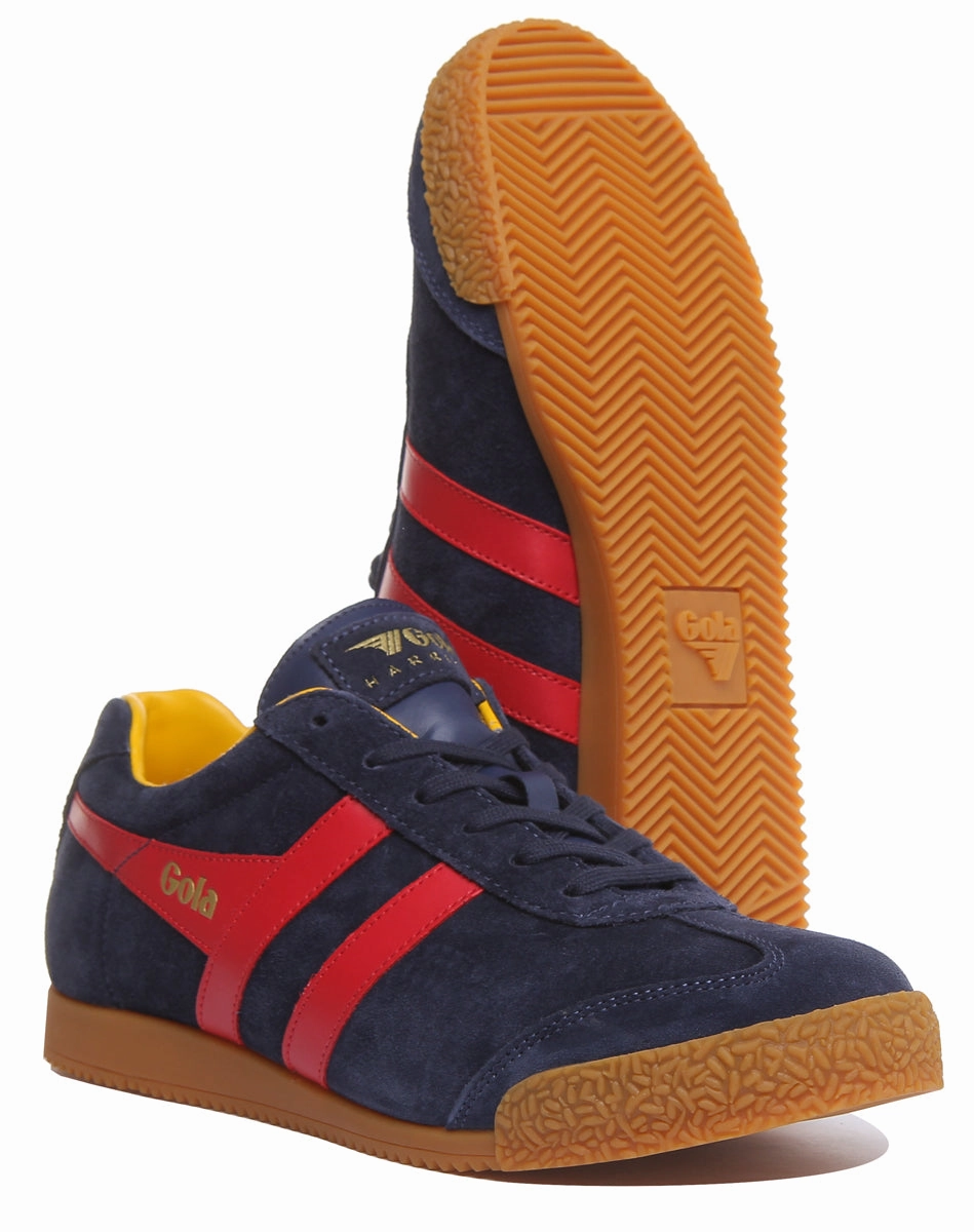 Flex Foam Gola Classics Harrier In Navy Red For Mens