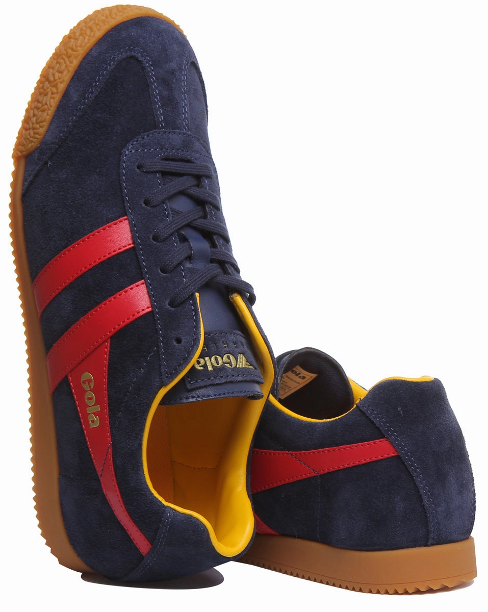 Flex Foam Gola Classics Harrier In Navy Red For Mens