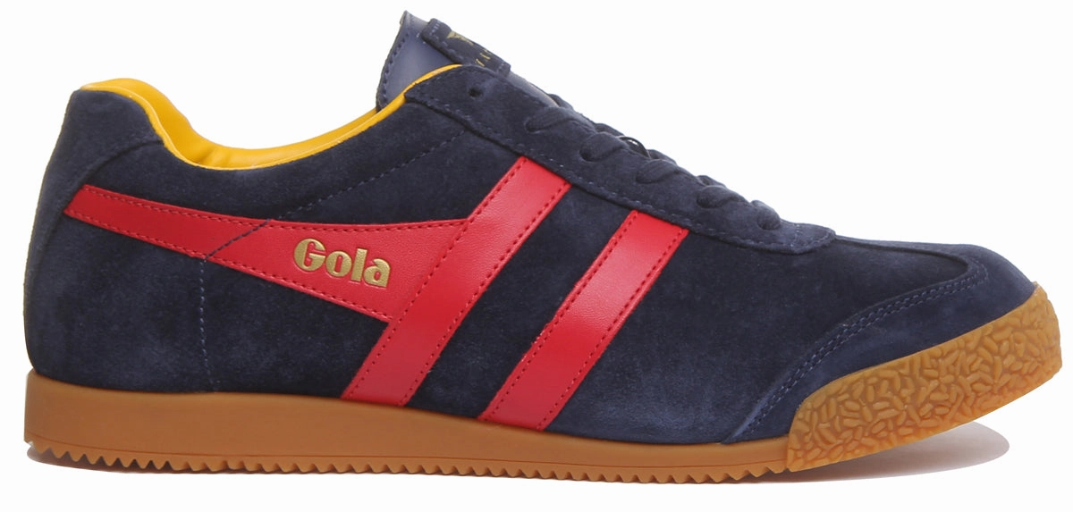 Flex Foam Gola Classics Harrier In Navy Red For Mens