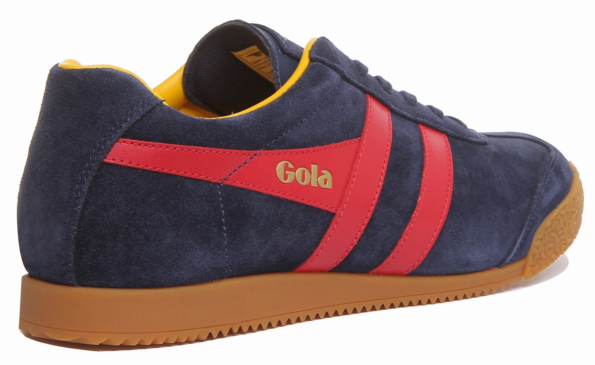 Flex Foam Gola Classics Harrier In Navy Red For Mens