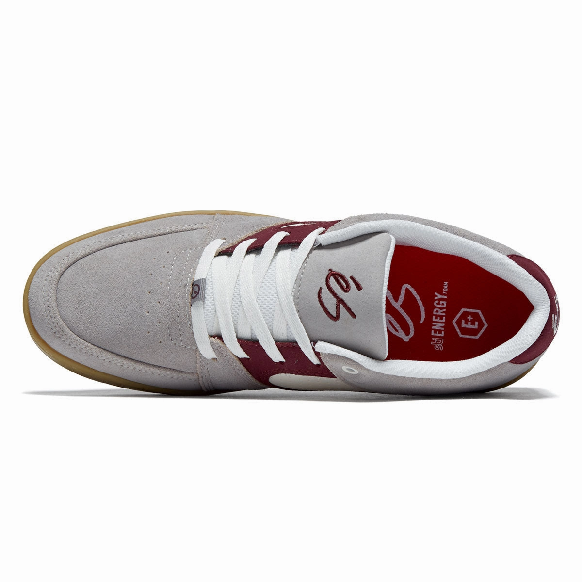 Flex Stability eS Accel Slim Shoes - Grey/Burgundy