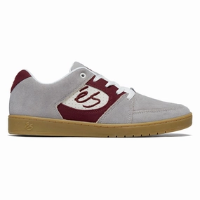 Slide Friendly eS Accel Slim Shoes - Grey/Burgundy