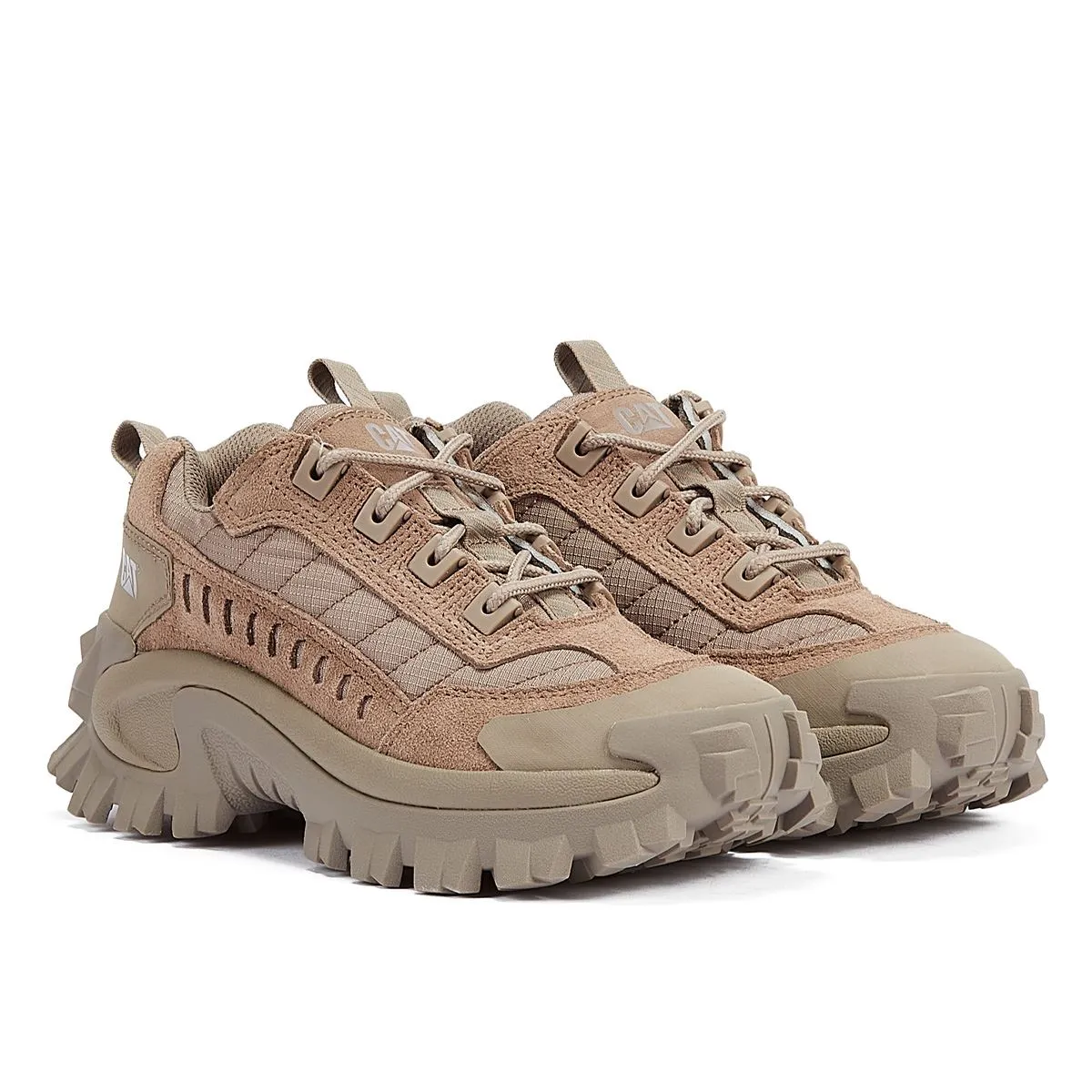 Caterpillar Intruder Fungi Trainers Textile upper supports breathability and stretch energy returning