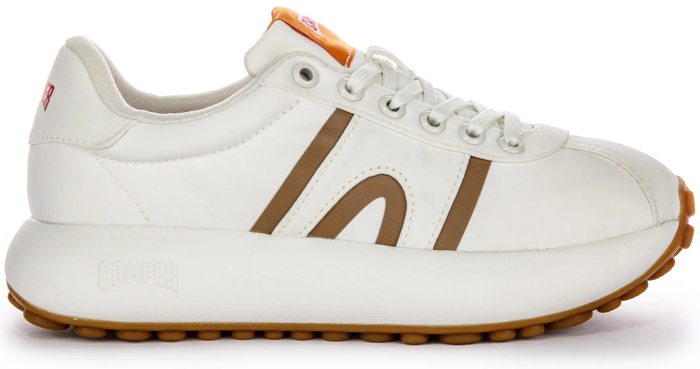 Flexible Grip Camper Pelotas Athensw In White Trainers