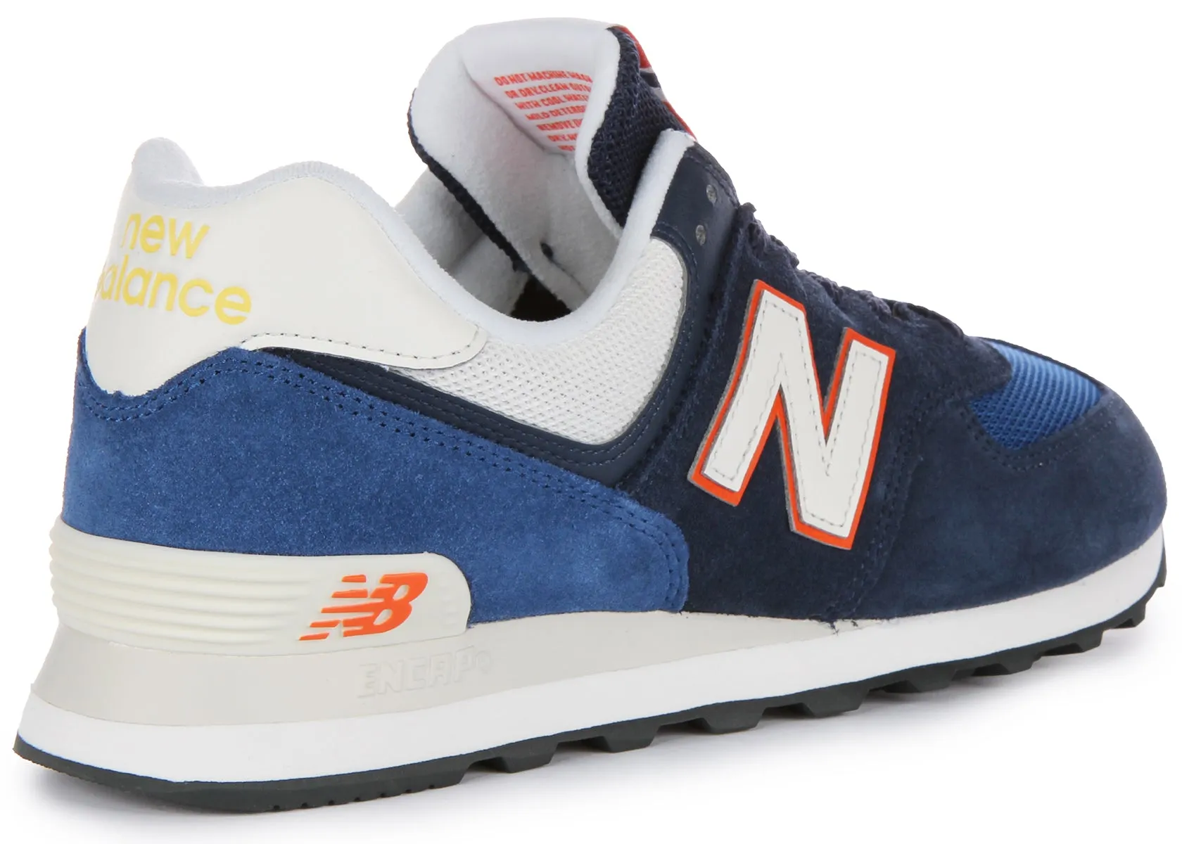 Flexible Impact Base New Balance U574 XR2 In Navy Orange
