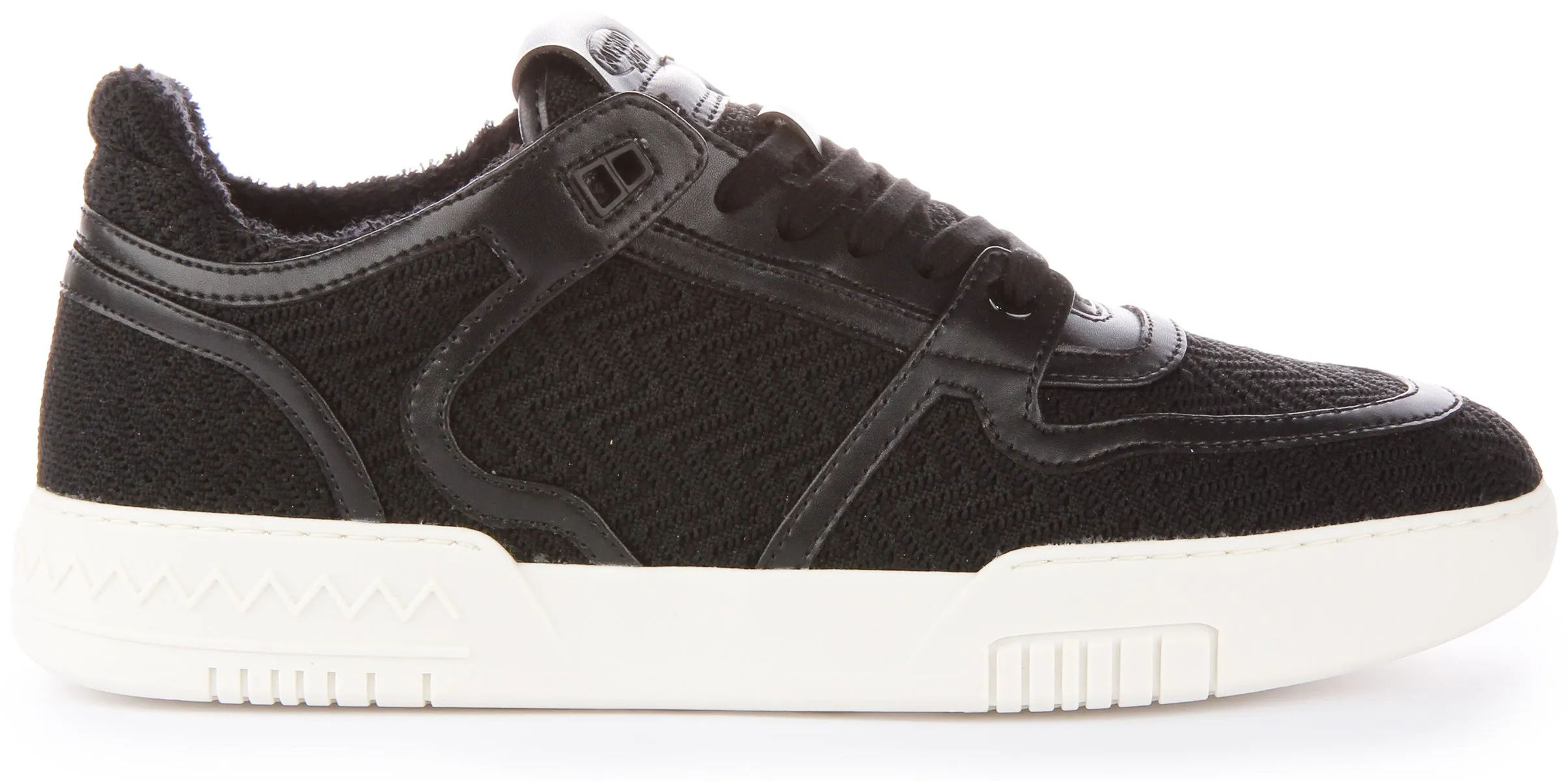 Flexible Outsole Missoni Lace up Trainer In Black