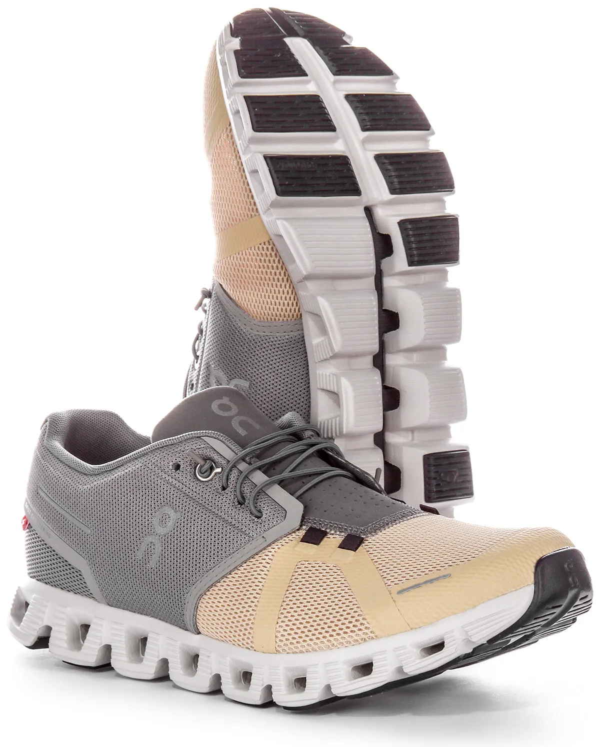 Flexible Outsole On Running Cloud 5 In Grey For Men