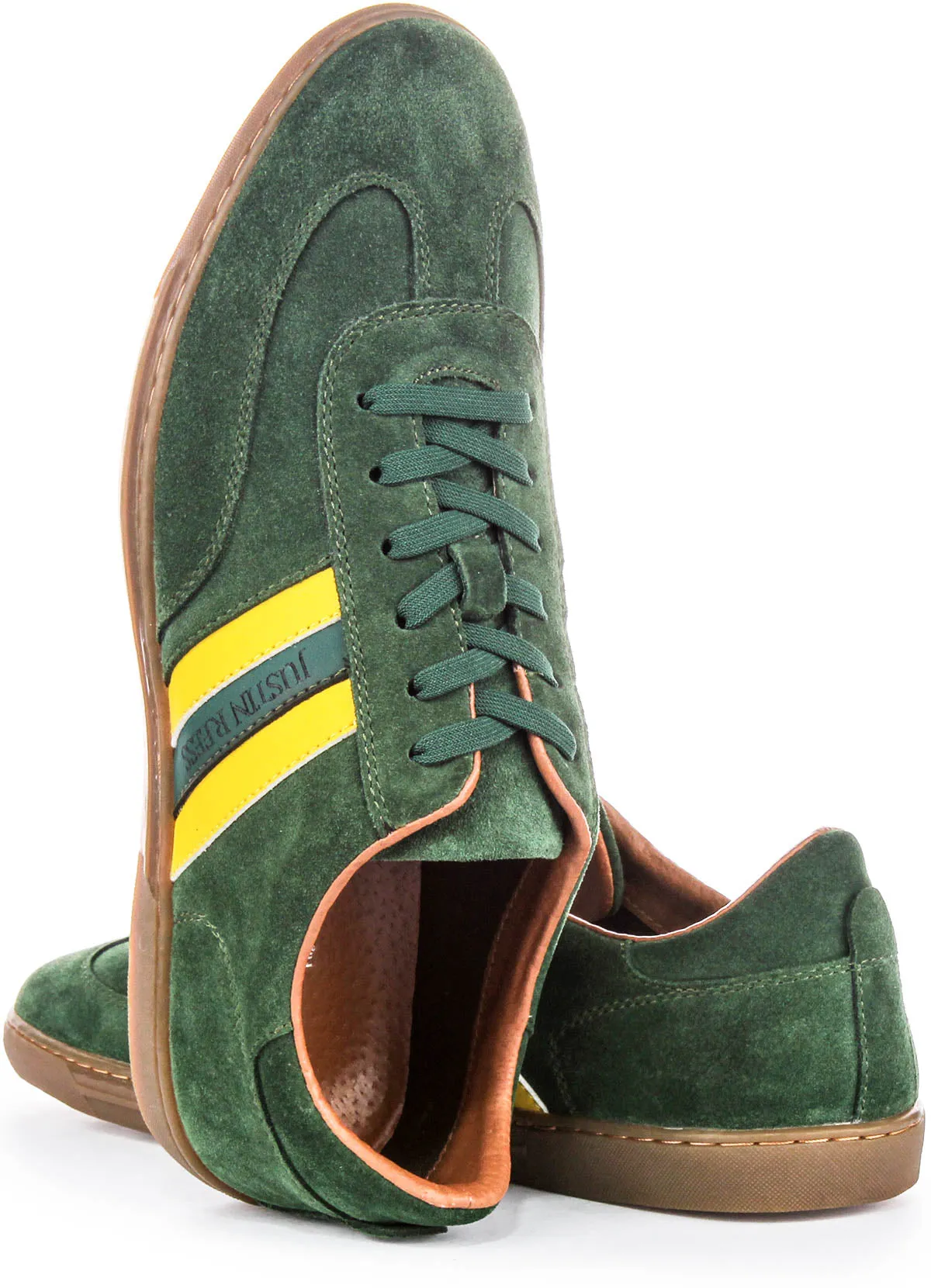 Flexible Sole Justinreess England Hellion In Green For Men