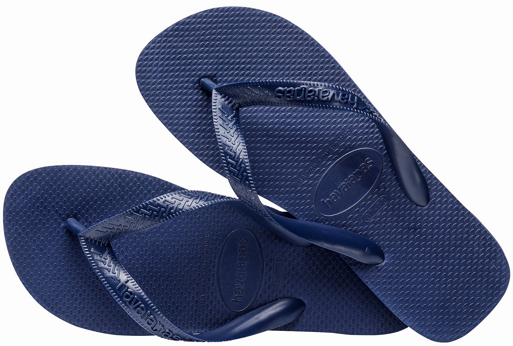 Flexible Band Havaianas Top In Navy Blue