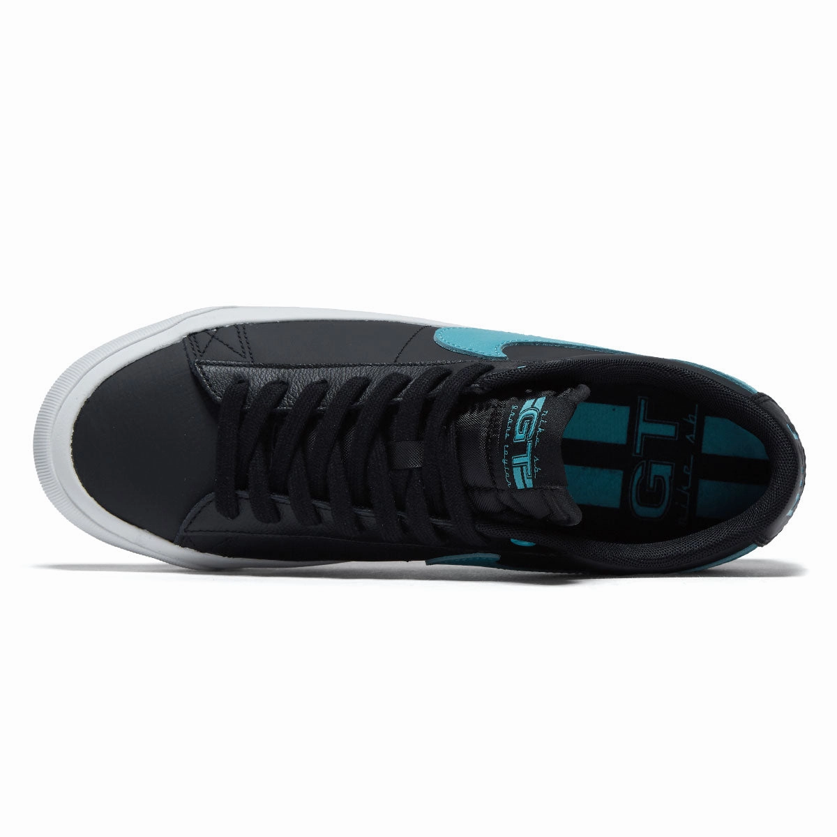 Flexible Cushion Nike SB Blazer Low Pro GT Shoes - Black/Dusty Cactus/Black/Summit White
