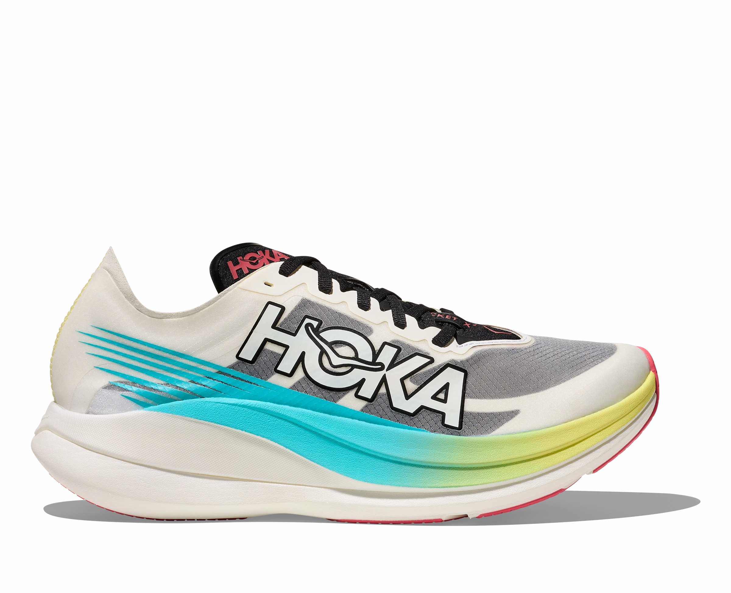 U Hoka Rocket X 2 Yuzu Cielo Blue