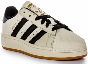 Adidas Superstar XLG In Cream For Women reflective running shoes