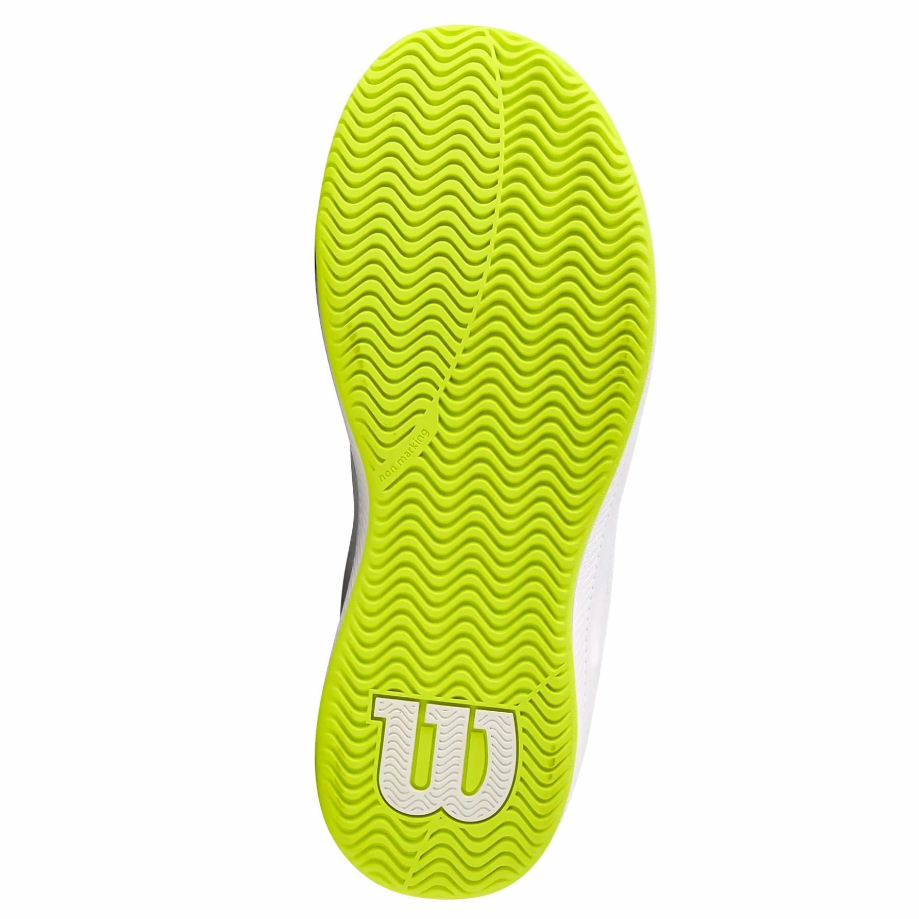 Flexible Footwork Range Design Quality Wilson Intrigue Lite Oz Women Tennis Shoes - White / Safety Green