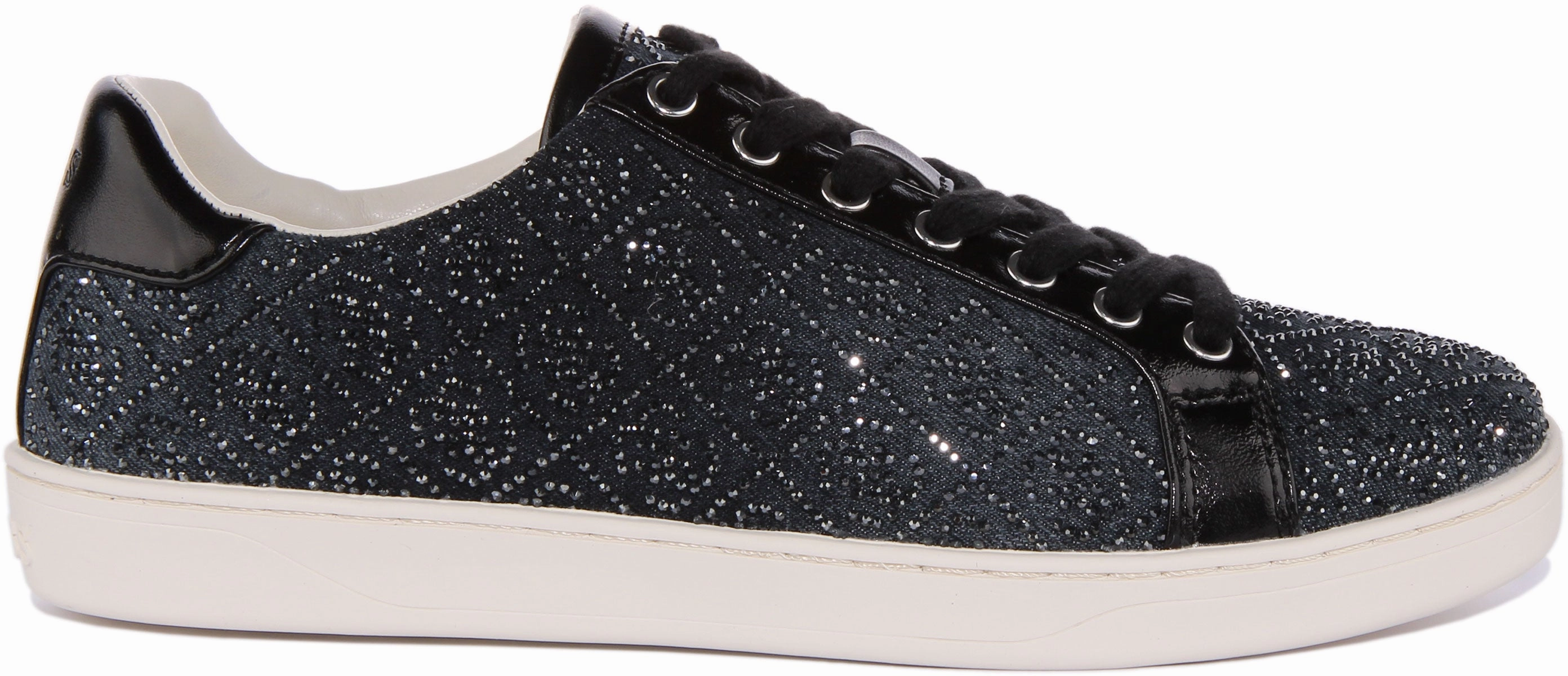 Flexible Guess Rosalia In Black Rhinestone For Women