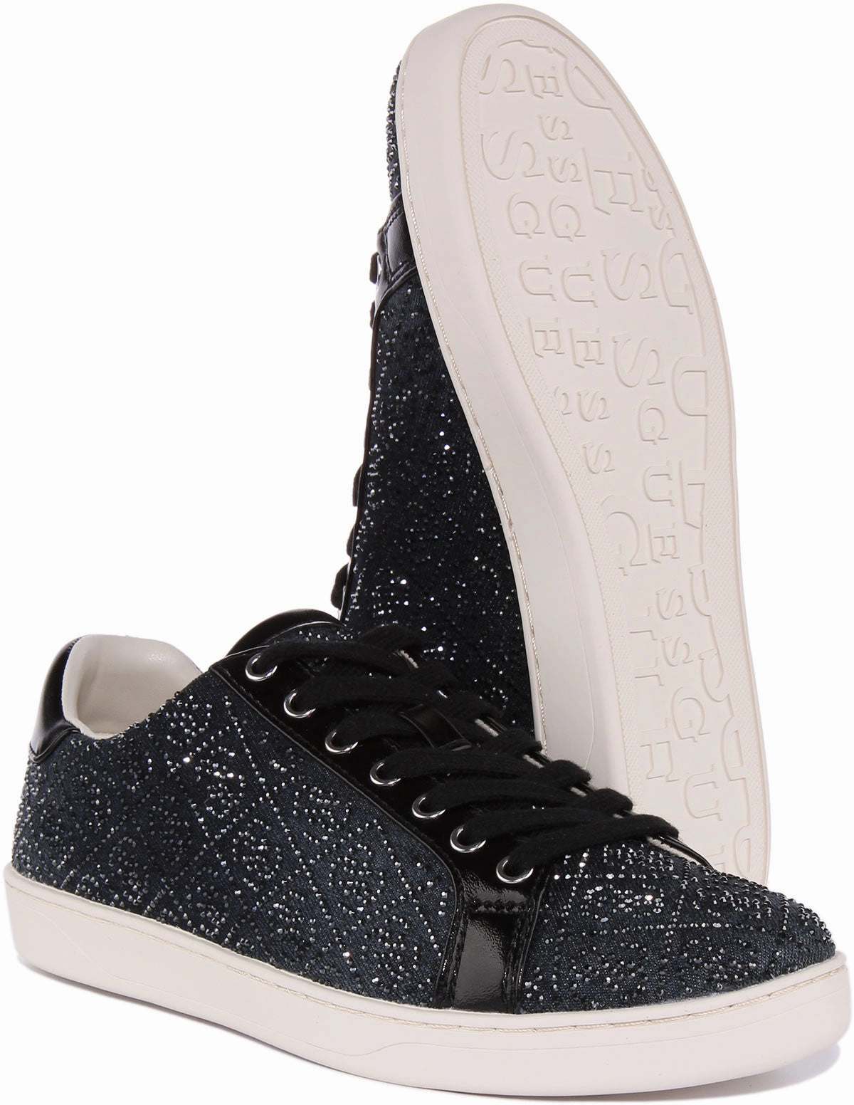 Flexible Guess Rosalia In Black Rhinestone For Women