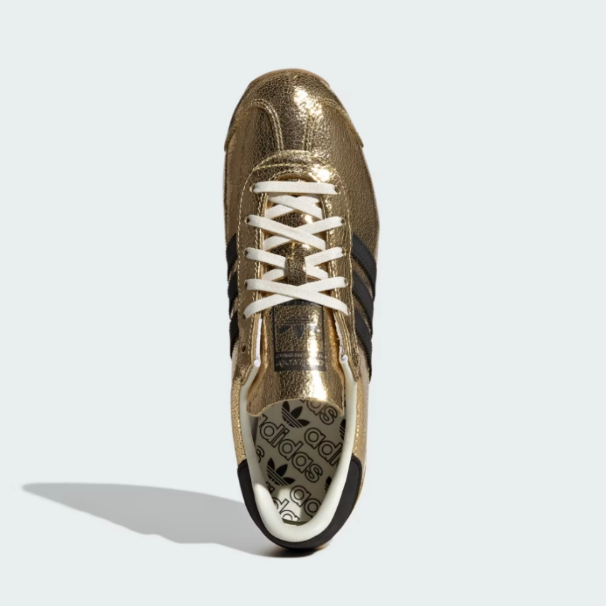 Flexible Inlay Feature Set adidas - Country OG - Gold Metallic/Core Black - Women's [JQ5110]