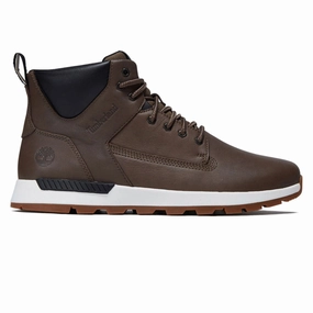 Timberland Killington Trekker Mid Lace Up Shoes - Medium Brown Full Grain reflective - details - safety shoes narrow - toe - box shoes