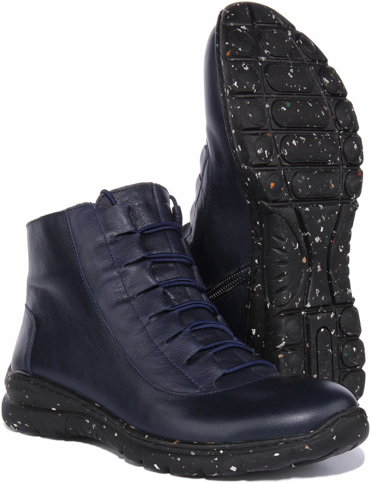 Flexible Sole Justinreess England Natasha In Navy For Women