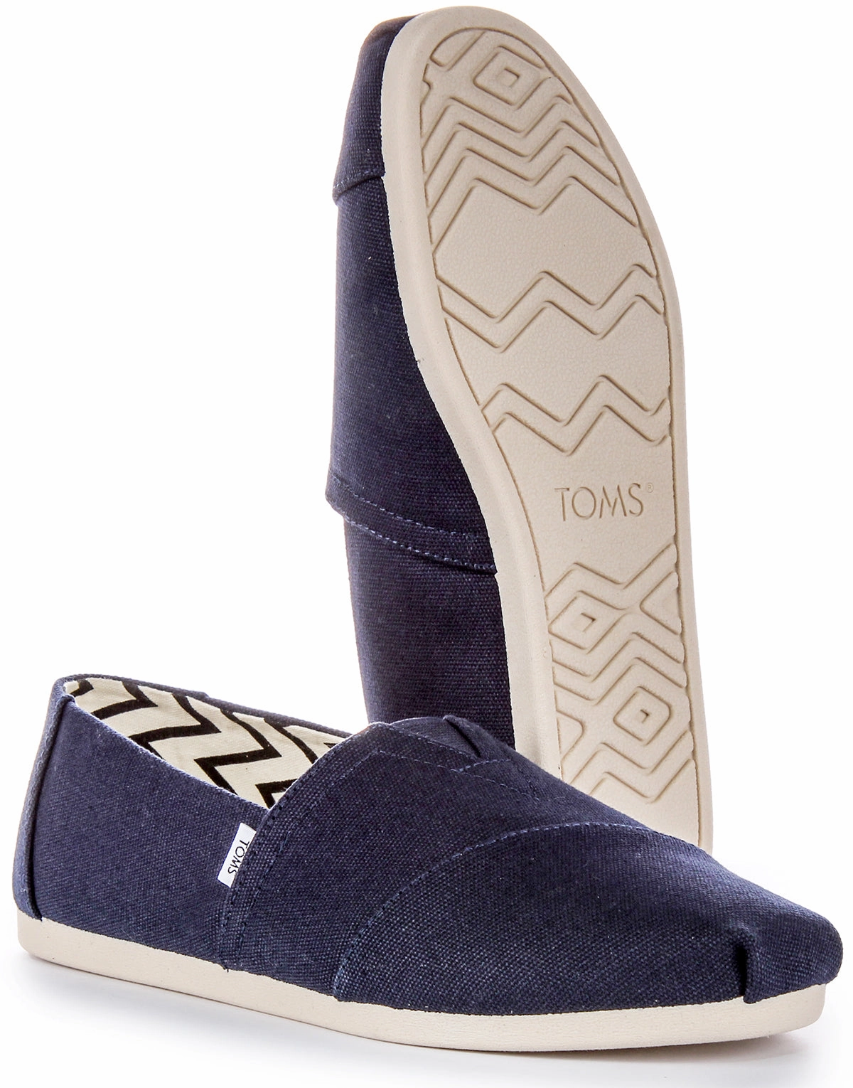 Flexible Step Comfort Toms Alpargata In Navy For Men