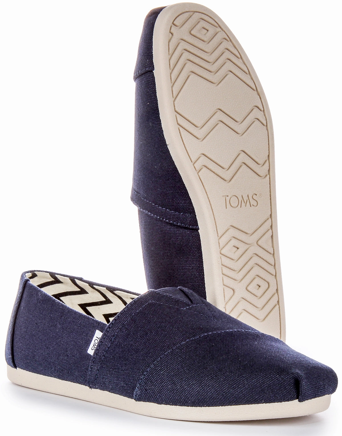 Flexible Step Comfort Toms Alpargata In Navy For Men