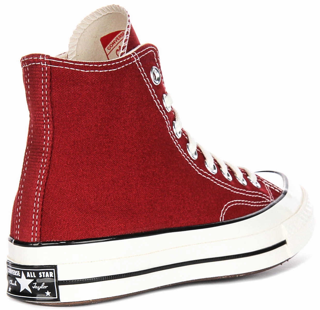 Flexible Step-In Comfort Converse Chuck 70s A10523C High Top In Dark Red