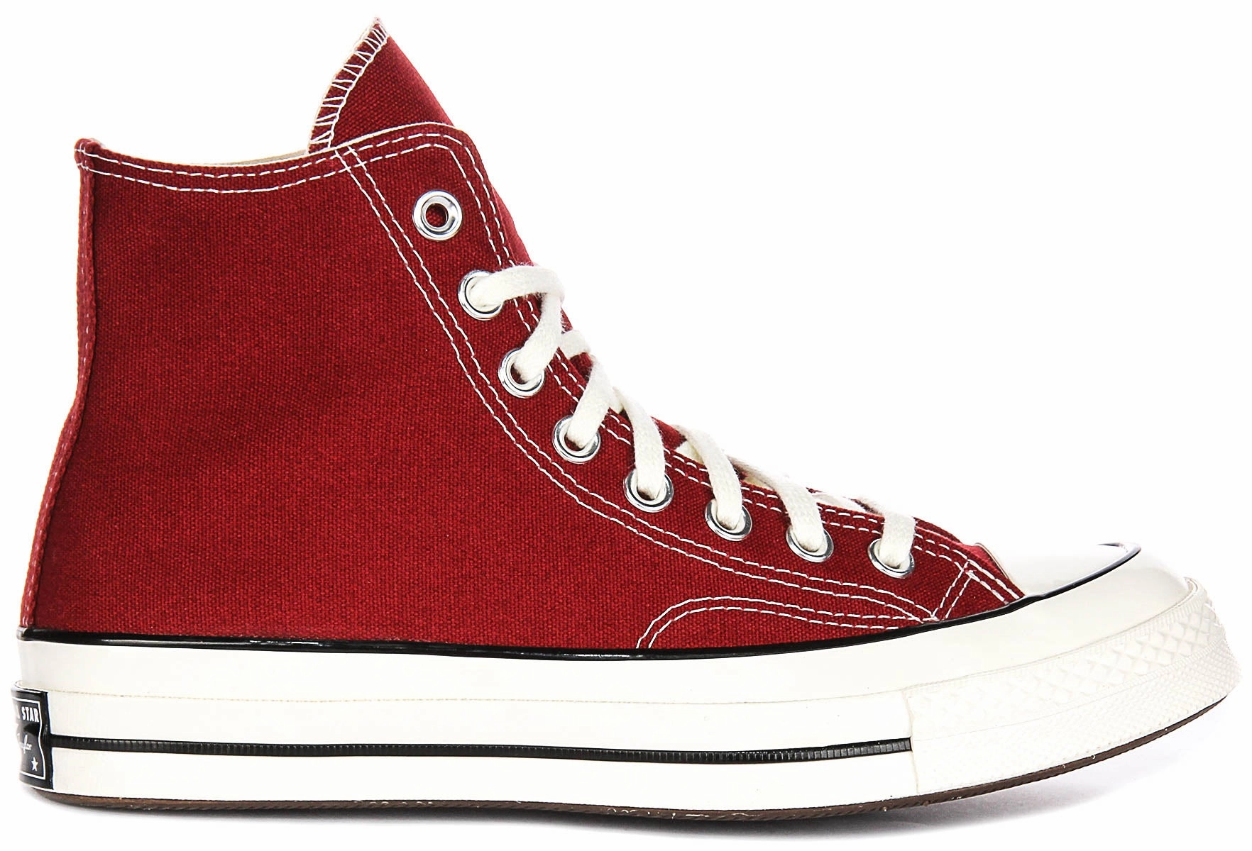 Flexible Step-In Comfort Converse Chuck 70s A10523C High Top In Dark Red