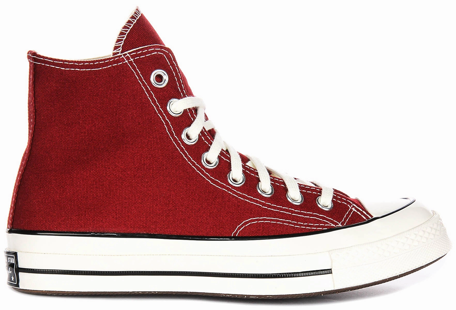 Flexible Step-In Comfort Converse Chuck 70s A10523C High Top In Dark Red