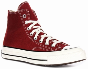 Converse Chuck 70s A10523C High Top In Dark Red Sport Casual