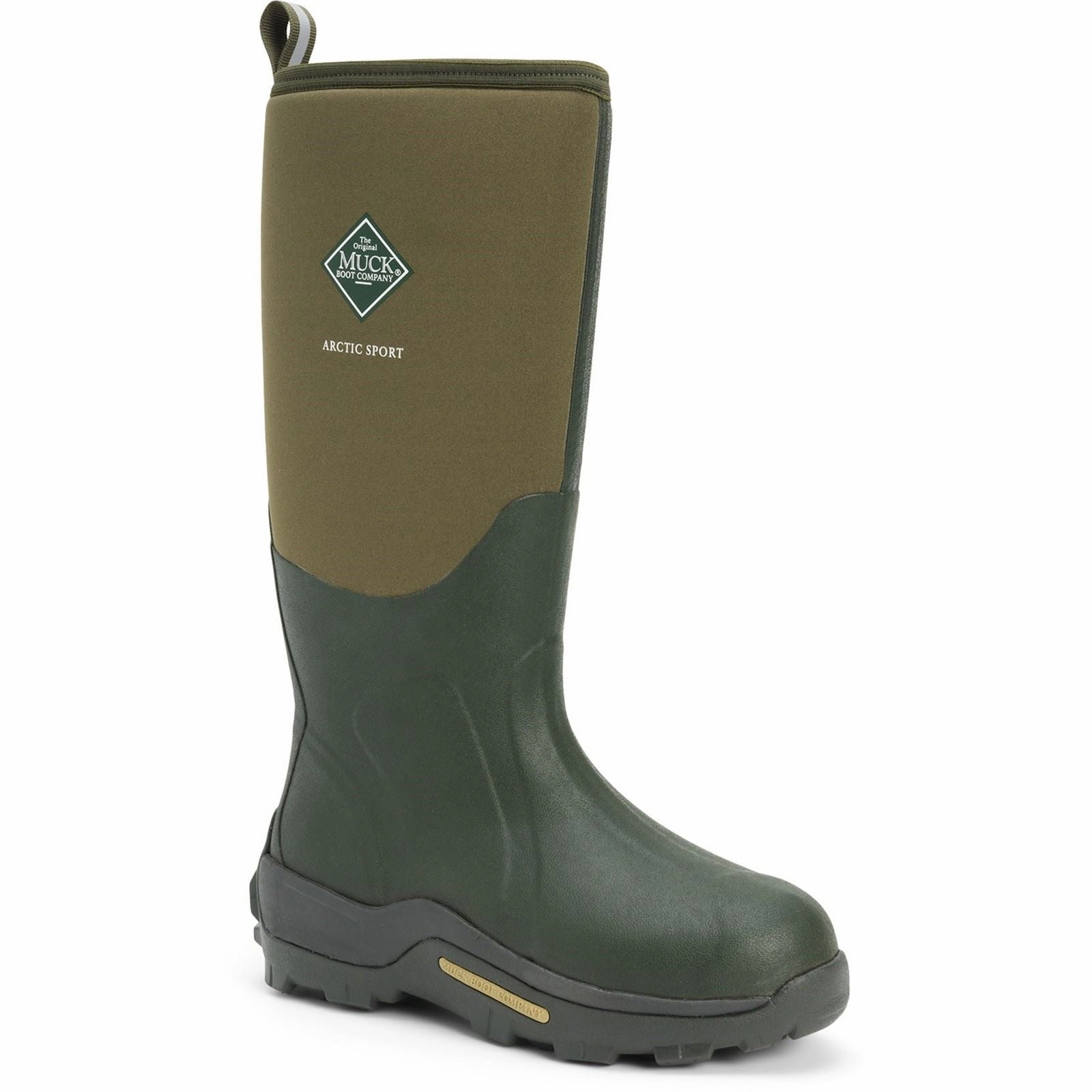 Muck Boots Arctic Sport Rubber Moss Wellington Boots Weather Ready Boots Chic Comfort
